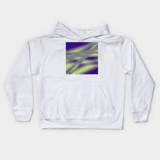 blue yellow white abstract texture art Kids Hoodie